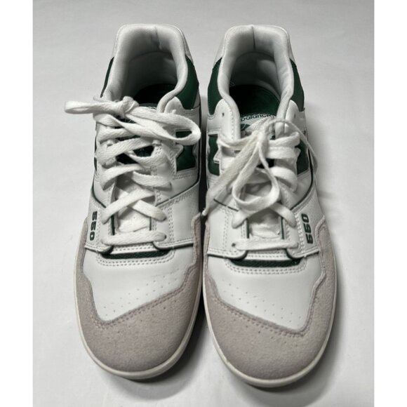 New Balance 550 Sneakers in White Green - Picture 3 of 10